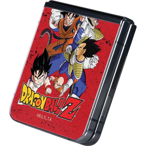 Dragon Ball Z Goku Vs Vegeta Galaxy Z Flip5 5G Skin